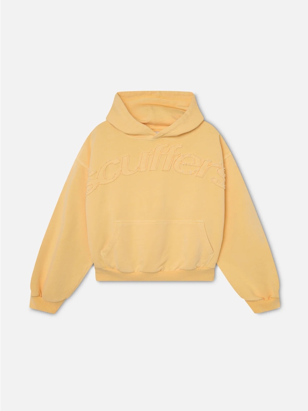 SCUFFERS Raw Yellow Hoodie - Medium